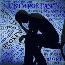 Depression image and associated negative thoughts - Kramer Psychiatric Services - New Orleans Psychiatrist - Metairie, Louisiana | Jefferson Parish | Psychiatry | mental health | behavioral health | counseling