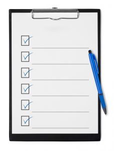 Policies/Forms with paper pen clipboard image - Metairie Psychiatrist - Kramer Psychiatric Services - Greater New Olreans, Jefferson Parish, Louisiana